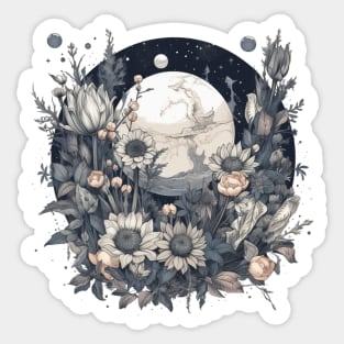 Midnight Garden Sticker